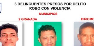 Captura de presuntos delincuentes en Granada
