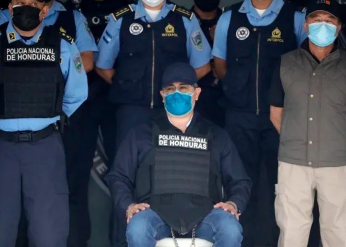 Fijan detención provisional a Juan Orlando Hernández, expresidente de Honduras