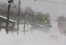 Fuertes nevadas azotan el norte de Japón
