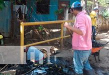 Realizan jornadas de limpieza en cauces de Tipitapa Limpieza de cauces en Tipitapa