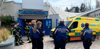 Colapsa techo en parque de atracciones en Madrid, hay 13 heridos