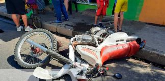 Accidente de tránsito cerca del Olof Palme, Managua