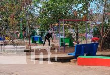Rehabilitación de parques en Managua