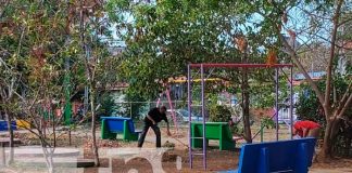 Rehabilitación de parques en Managua