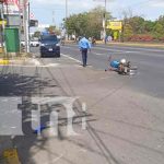 Accidente de tránsito en carretera a Masaya deja tres lesionados