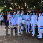 Mateare se pone las pilas con refuerzo de vacunas contra el COVID-19 Jornada de vacunación en barrios de Mateare