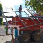 Entregan materiales de construcción para viviendas en Managua Entrega de materiales para mejora de viviendas en Managua