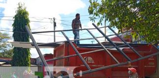 Entrega de materiales para mejora de viviendas en Managua