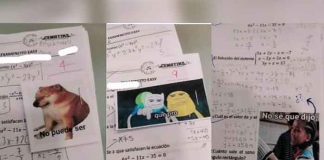 Maestro de matemáticas en México califica exámenes con memes