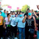 Migrantes inician huelga de hambre para entrega de visas en México Migrantes inician huelga en México
