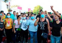 Migrantes inician huelga de hambre para entrega de visas en México Migrantes inician huelga en México