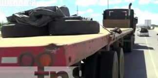 Escena de mortal accidente de tránsito en el 7 Sur, Managua