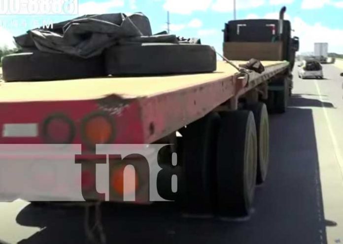 Escena de mortal accidente de tránsito en el 7 Sur, Managua