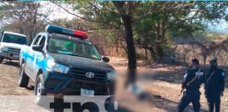 Escena del accidente mortal en León