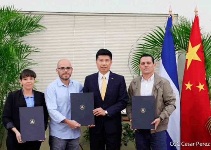 Nicaragua suscribe acuerdos con medios de noticias de China