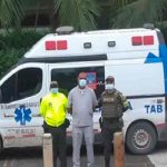 Decomisan droga en ambulancia que fingía llevar a paciente con Covid-19 Ambulancia con droga en Colombia