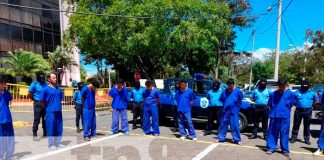 Captura de delincuentes en Nicaragua