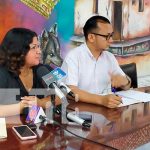 Sistema educativo de Nicaragua presentó el contenido de las teleclases Conferencia de prensa sobre las teleclases en Nicaragua