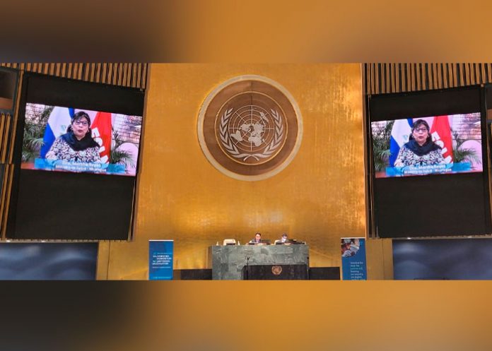 Nicaragua participó en debate de alto nivel 