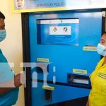 Tecnología con los servicios policiales en Condega, Estelí