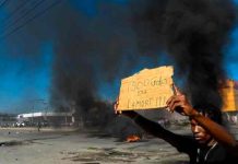 Protesta de obreros en Haití deja un muerto y dos heridos de bala Protesta de obreros en Haití deja un muerto y dos heridos de bala