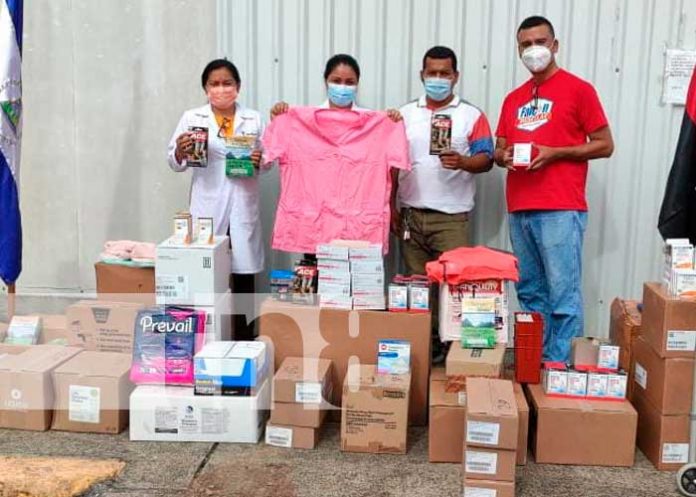 Entrega de insumos para SILAIS en Río San Juan
