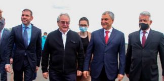 Presidente de la Duma Estatal de Rusia llega a Nicaragua