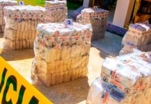 Incautan 300 kilos de cocaína en el océano Pacífico de El Salvador Incautan 300 kilos de cocaína en el océano Pacífico de El Salvador