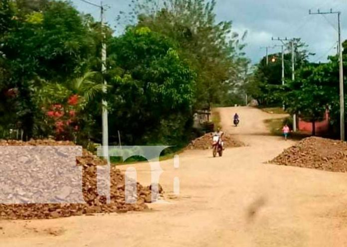 Mejora de caminos productivos en San Carlos, Río San Juan