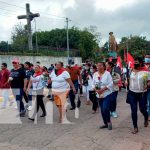 Conmemoran legado del General Sandino en Niquinohomo, Masaya Homenaje a Sandino en las calles de Masaya
