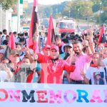 Depositan ofrenda floral al General Sandino en Siuna Conmemoración a Sandino desde Siuna