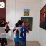 Exposición de artes plástica en el Palacio Nacional «Sandino en mi corazón» Exposición de artes plástica en el Palacio Nacional "Sandino en mi corazón"