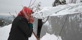 Frío invernal mata a dos bebés en Siria