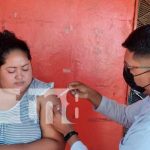 Jornada de inmunización contra el COVID-19 llega a Tipitapa Jornada de vacunación en un barrio de Tipitapa