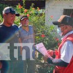 Entrega de títulos de propiedad en Mateare, Nicaragua