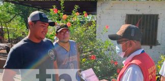 Entrega de títulos de propiedad en Mateare, Nicaragua
