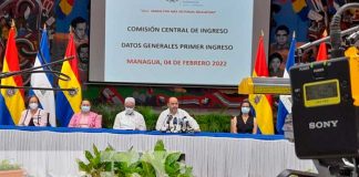Presentación de resultados de exámenes de admisión en la UNAN Managua