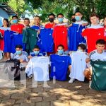 MINJUVE entrega uniformes para consejos de deportes en Nicaragua Entrega de uniformes para consejos de deportes en Nicaragua