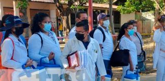 Vacunación barrio a barrio en Managua