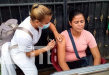 Vacunas contra el COVID-19 llegan a más barrios de Managua Jornada de vacunación en barrios de Managua
