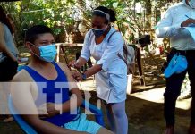 Vacunas contra el COVID-19 casa a casa en viviendas de Ticuantepe Jornada de vacunación en barrio de Ticuantepe