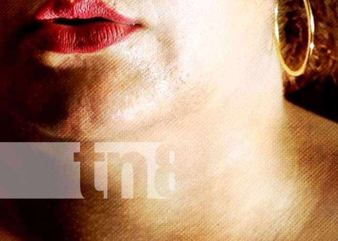 Representación de mujer superviviente de la violencia intrafamiliar en Nicaragua