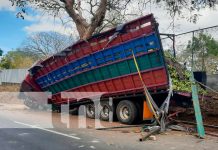 Desperfectos mecánicos de un camión ocasionan caos en Managua Desperfectos mecánicos de un camión ocasionan caos en Managua