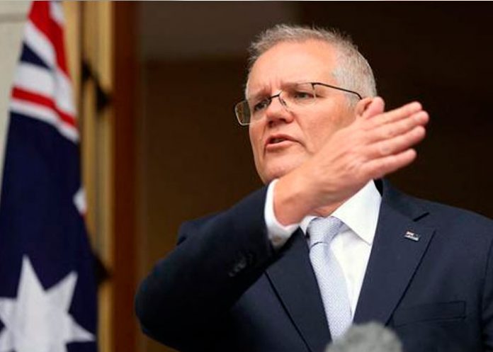 El primer ministro de Australia da positivo de covid tras presentar fiebre