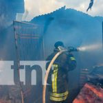 Incendio en una bodega de San Marcos deja grandes pérdidas