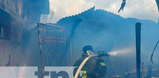Incendio en una bodega de San Marcos deja grandes pérdidas