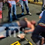 Accidente de tránsito deja a motociclista en estado crítico en Managua Accidente de tránsito deja a motociclista en estado crítico en Managua