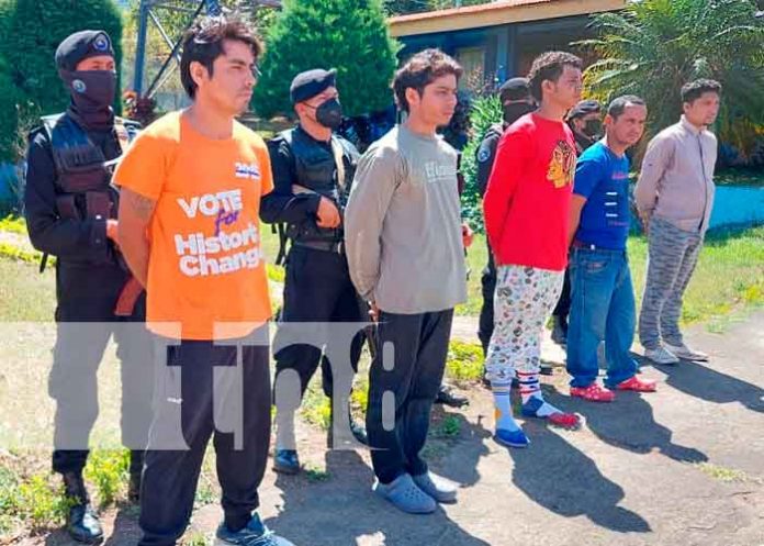 Policía de Jinotega captura a delincuentes de alta peligrosidad