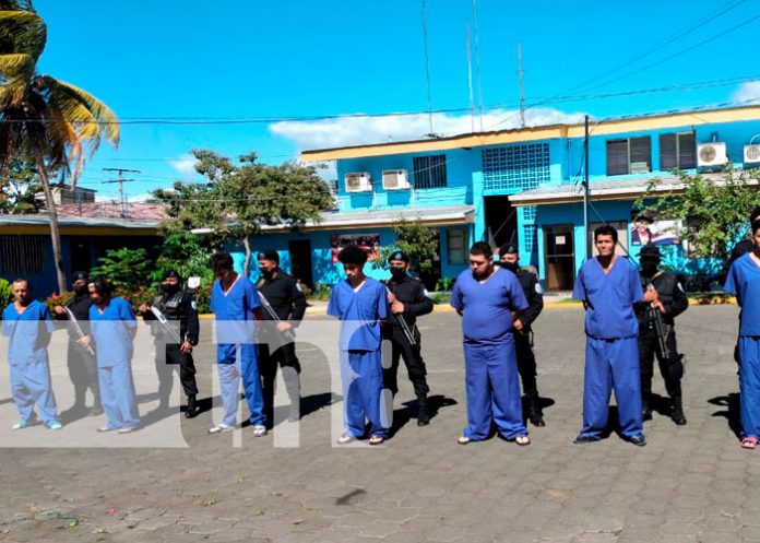 La Policía Nacional en Masaya puso tras las rejas a ocho supuestos delincuentes
