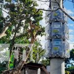 Comunidad El Bálsamo, sector Casa Blanca, Matiguás estrenan de energía eléctrica